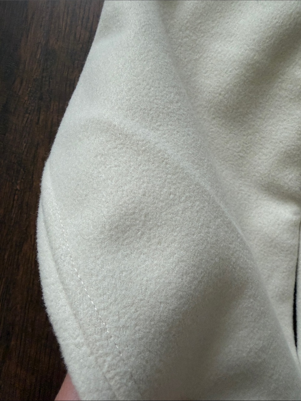 Abercrombie & Fitch Off-White Zip-Front Bomber Jacket - Picture 2 of 7